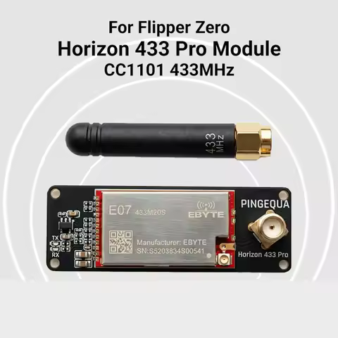 For Flipper Zero CC1101 433MHz RF Development Board Sub-GHz High-Gain, IoT Expansion Board, Horizon 
