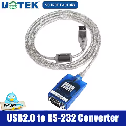 Discount 3M USB to RS232 Converter DB9 USB2.0 RS-232 Conversion Cable Serial Connector COM Adapter w