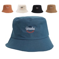 Retro Bucket Hat Sunscreen Beige