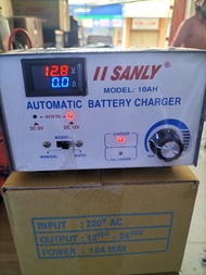 máy nạp bình ác  quy cơ điện 12v va 24v ( xạc bình ac quy 12v và 24v) hiệu sannlyy