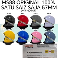 HELMET MS88 ORIGINAL100% 57MM ORI MS88 BLACK PINK YELLOW RED BLUE NANO BLUE WHITE GREY OREN GREEN HI