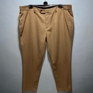 GIANNI FERAUD TROUSER SLACKS WOOL POLYESTER PANTS SIZE 44 MEN’S 5XL COLOR MUSTARD BROWN 100%LEGIT
