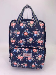 Cath Kidston British Style Retro Womens Backpack Printed Waterproof Multi-Functional Student Schoolbag Casual Backpack Large Capacity Computer Bag