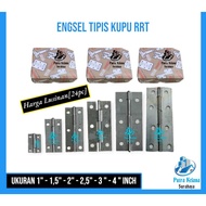 PRC Thin Hinges 1", 1.5", 2, 2.5, 3 Dozens [24pc] Dozens of Chicken Cage Hinges