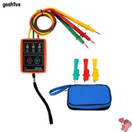 LOLLIPOP Phase Sequence Meter, Buzzer 20Hz-400Hz Phase Rotation Tester, Professional SM852B 60V-600V