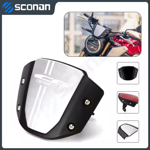 For Honda cb650r CB 650R CB650 R Motorcycle Accessori Windshield Windscreen Visor Wind Screen Deflec