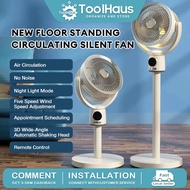 Rotatable Kipas Camping Charging fan Retractable Remote control stand Fan with light Desk Outdoor Po
