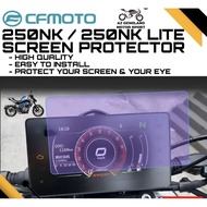 SCREEN PROTECTO CFMOTO 250NK 250NK LITE 250 NK LITE PROTECTOR METER DASH BOARD TINTED ACCESSORIES AC