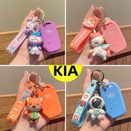 Kia Key Cover Kia Keychain EV6 Sorento Carnival Stonic Soluto Seltos Picanto Sportage Stinger Forte 