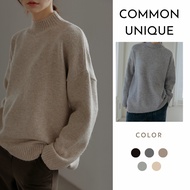 [Common Unique] Rowdy wool bokashi knit – 2 types_U31