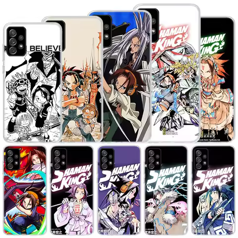 Anime Shaman King Soft Case For Samsung Galaxy A17 A16 A26 A36 A56 A15 A14 A13 A55 A54 A53 Phone Cov