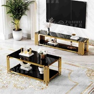 TV Cabinet Combination Simple Coffee Table TV Cabinet Floor Coffee Table Coffee Table TV Cabinet Lig