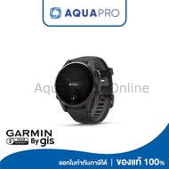Garmin Fenix 8 43mm AMOLED Sapphire Carbon Gray Black Ti Black-Pebble Gray Band ประกันศูนย์ไทย 2 ปี