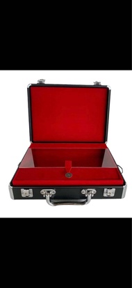 36 capacity matte black aluminum tari case