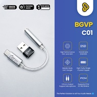 BGVP C01 Adapter HIFI Cable DAC Tunable App USB CB1200 Chip Headphone Amplifier HIFI