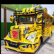 Odong Odong mobil Muat 30 orang kereta mini wisata bumble be