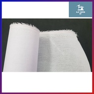 8000F Interlining with Glue (1 meter) | Hard Fabric Hardener/Glue Fabric/Collar Lining/Neck Lining/B