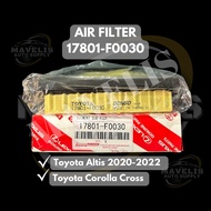 Air Filter 17801-F0030 Toyota Altis 2020-2022 / Toyota Corolla Cross