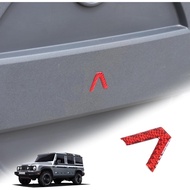 Tailgate Decal Soft Carbon Fiber Spare Tire Storage Box Cover V-Shaped Sticker Compatible with INEOS