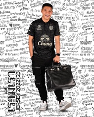 ⚡ BURIRAM UNITED เสื้อแข่งผู้ชายทีมบุรีรัมย์ ยูไนเต็ด THIRD ชุดที่ 3 ฤดูกาล 2022/23 🖤🖤
