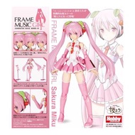 [訂貨] 壽屋 kotobukiya Frame Music Girl 櫻初音 模型 FRAME MUSIC GIRL Sakura Miku Plastic Model Kit