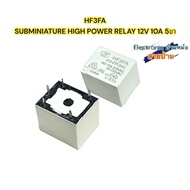 HF3FA SUBMINIATURE HIGH POWER RELAY 12V 10A 5 Legs (Code 25704)