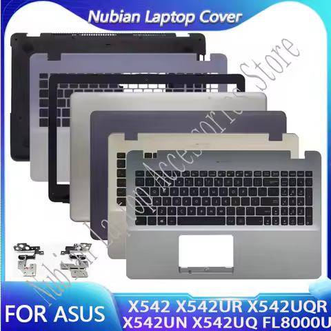 NEW LCD Back Cover Bottom Case Front Bezel For ASUS X542 X542UR X542UQR X542UN X542UQ FL8000U A580 F