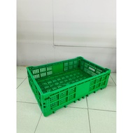 FOLDABLE FRUITS BASKET/ VEGETABLE BASKET/ GROCERY FRUITS BASKET/ BAKUL SAYUR/ BAKUL BUAH-BUAHAN