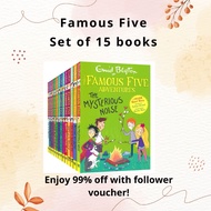 The Famous Five by Enid Blyton (15 Books)-latest
