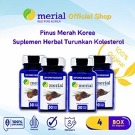 Ready Merial Red Pine Korea - 30 Kapsul / Hancurkan Plak Kolesterol