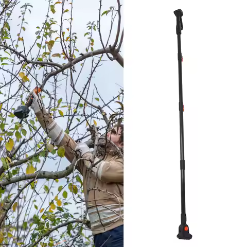 Extension Pole Cordless Pruning Shears Chainsaw High Branch Trimmer Aluminum Telescopic Pole for BL1