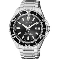 JDM WATCH★CITIZEN Star (Blackwater Ghost) Diving Watch Stainless Steel Strap Solar 200 m Waterproof BN0190-82E