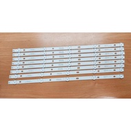 TECO TL43A1TRE Light Bar K420WD7 A2 Tv LED 1 Set 8 Pcs 5 Lights