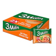 Sỉ thùng mì 30 gói 3 miền chua cay