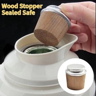 Wood Thermos Stopper Cork Plug Lid Cap Vacuum Flask Replacement cork stopper replacement