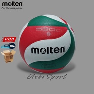 [PREMIUM ORIGINAL] ORIGINAL MOLTEN V5M 5000 VOLLEYBALL MOLTEN V5M 5000 GREEN SIZE 5