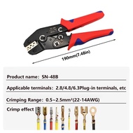 【HCM/24H】Kìm bấm đầu cos SN-58B - bấm cos 2.8 4.8 6.3 - Dùng cho dây từ 1.5mm2 trở xuống