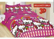 PROMO SPREI HELLO KITTY UKURAN 180X200 MURAH BAHAN BONITA / SPREI MOTIF BONITA HELLO KITTY MURAH / P