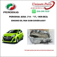 PERODUA AXIA ('14 - '17, 1KR-DE2) ENGINE OIL PAN SUM COVER ASSY