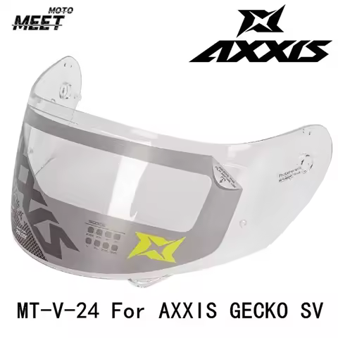 Helmet Visor MT-V-24 For AXXIS GECKO SV Motorcycle Helmet Lens Original HD Ransparent Flip Up Helmet