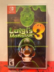 《今日快閃價》（中古二手）Switch NS遊戲 路易鬼屋3 Luigi's Mansion 3 美版中英文版