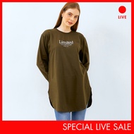 [CLEARANCE] Special Live C2 Larifa Green Sweater MaxiWanita