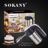 SOKANY Handheld Quick Eggbeater 800w Stainless Steel Eggbeater Household Electric Cream Mixer