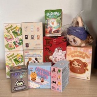 全走價 $380 · Pop Mart 盲盒 Crybaby Labubu 小劉鴨 星星人 Pucky