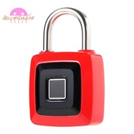 Fingerprint Padlock Outdoor Smart Fingerprint Lock Door Lock Portable Home Lock USB Charging Anti-Theft School Lock