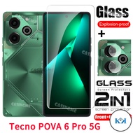 KK Tecno POVA 6 Pro 5G 2024 Full Cover Tempered Glass Flim For Tecno Pova6Pro 6Pro Pova 6 5 Pro Pova