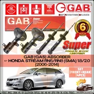 GAB SUPER PREMIUM Honda Stream RN6 / RN8 SMA 1.8 2.0 Gas Shock Strut Absorber ( FRONT REAR SET )