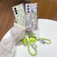 GANTUNGAN HP Croco Crocodile Buddygator Cartoon Tiger Bear Sharks Animals Cute Adorable Acrylic Case