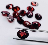 Garnet Face 4X3mm (Oval Shape). The Price Is Grain And Pocket (Many Tablets). Natural Garnet, Oval S