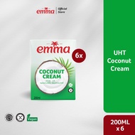 Emma Coconut Cream 200ml x 6 Emma Krim Santan Kelapa Emma 200ml x 6